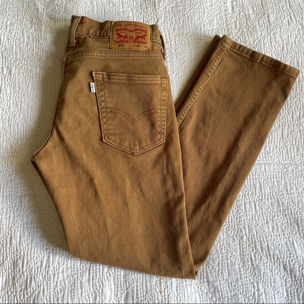Levi’s Tan/Camel Colored Jeans